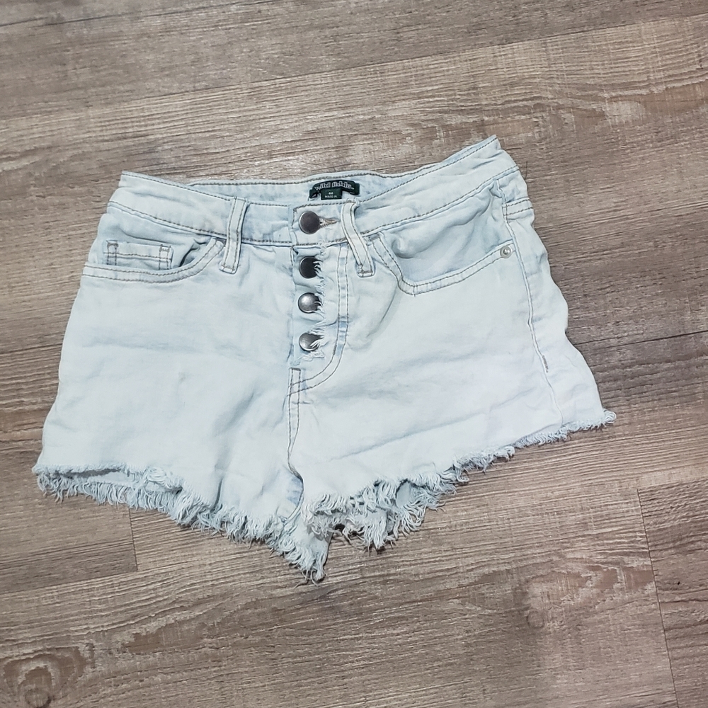 Wild fable short shorts 3 inch frayed edges size 00